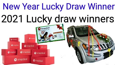 snapdeal lucky draw winner list